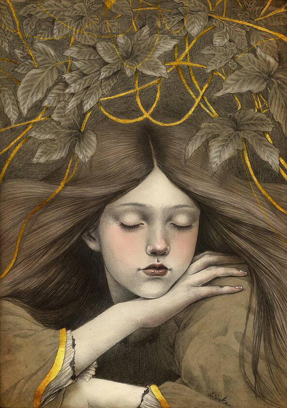 Ophelia has lost her flowers